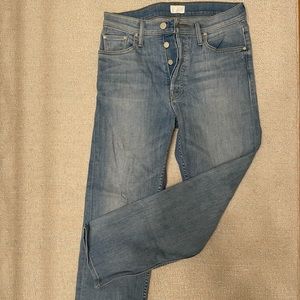 Mother Tomcat straight leg jeans